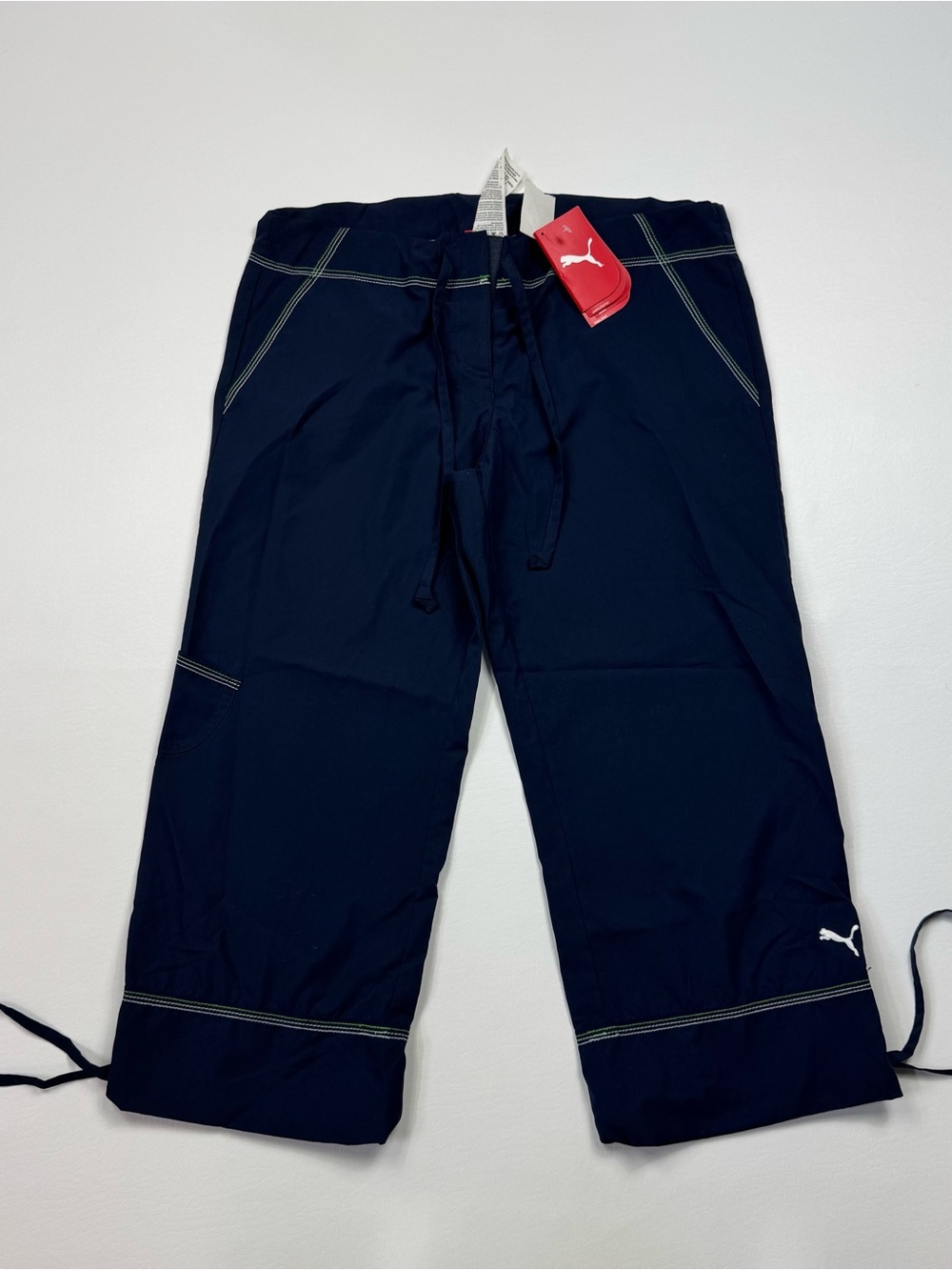NEW Puma Navy Blue Cropped Pants Size Medium
